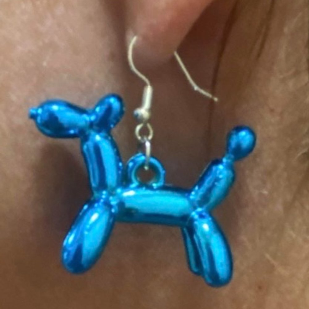 Balloon Dog Earrings
